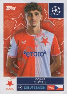 409 Mojmir Chytil – UEFA Champions League 2025-2026 Topps