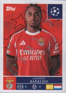 560 Leandro Barreiro – UEFA Champions League 2025-2026 Topps