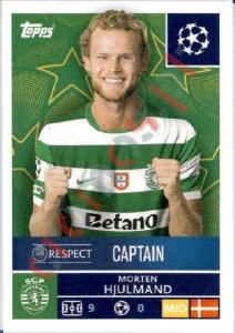 411 Morten Hjulmand – UEFA Champions League 2025-2026 Topps