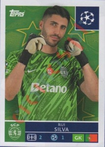 412 Rui Silva – UEFA Champions League 2025-2026 Topps