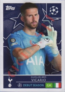440 Guglielmo Vicario – UEFA Champions League 2025-2026 Topps