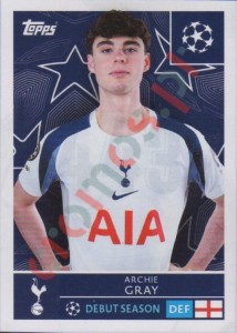 443 Archie Gray – UEFA Champions League 2025-2026 Topps