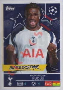 449 Mohammed Kudus – UEFA Champions League 2025-2026 Topps