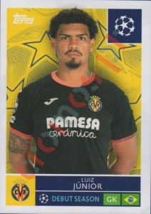 468 Luiz Junior – UEFA Champions League 2025-2026 Topps