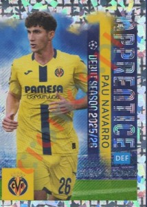473 Pau Navarro – UEFA Champions League 2025-2026 Topps