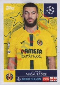 475 Georges Mikautadze – UEFA Champions League 2025-2026 Topps