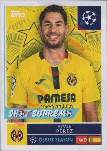 478 Ayoze Perez – UEFA Champions League 2025-2026 Topps