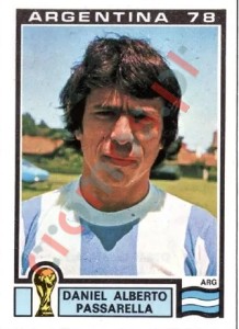 48 Daniel Alberto Passarella – FIFA World Cup Argentina 1978 Panini