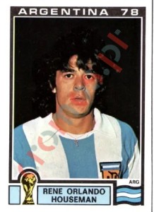 55 Rene Orlando Housemann – FIFA World Cup Argentina 1978 Panini