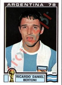 58 Ricardo Daniel Bertoni – FIFA World Cup Argentina 1978 Panini