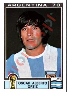 59 Oscar Alberto Ortiz – FIFA World Cup Argentina 1978 Panini