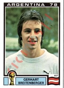 194 Gerhart Breitenberger – FIFA World Cup Argentina 1978 Panini