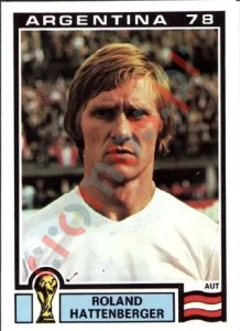 197 Roland Hattenberger – FIFA World Cup Argentina 1978 Panini