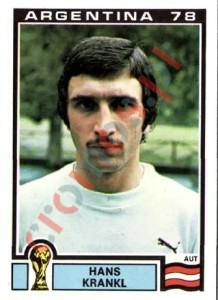 201 Hans Krankl – FIFA World Cup Argentina 1978 Panini