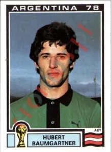 204 Hubert Baumgartner – FIFA World Cup Argentina 1978 Panini