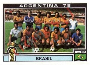 242 Brasil Team – FIFA World Cup Argentina 1978 Panini