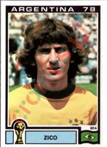 254 Zico – FIFA World Cup Argentina 1978 Panini