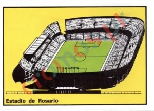35 Estadio de Rosario – FIFA World Cup Argentina 1978 Panini
