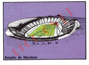 39 Estadio de Mendoza – FIFA World Cup Argentina 1978 Panini