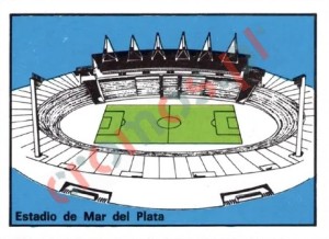 41 Estadio de Mar del Plata – FIFA World Cup Argentina 1978 Panini