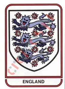356 England Federation – FIFA World Cup Argentina 1978 Panini