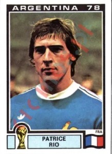 83 Patrice Rio – FIFA World Cup Argentina 1978 Panini
