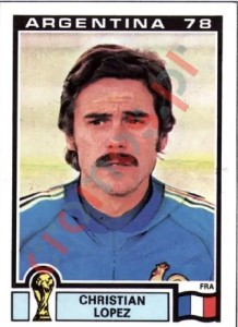 85 Christian Lopez – FIFA World Cup Argentina 1978 Panini