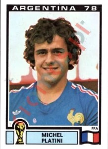 90 Michel Platini – FIFA World Cup Argentina 1978 Panini