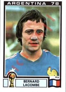 93 Bernard Lacombe – FIFA World Cup Argentina 1978 Panini