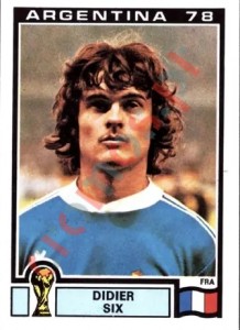 94 Didier Six – FIFA World Cup Argentina 1978 Panini