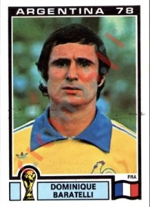 96 Dominique Baratelli – FIFA World Cup Argentina 1978 Panini