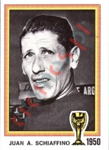 12 Juan Schiaffino (URU) – FIFA World Cup Argentina 1978 Panini