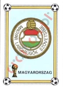 61 Hungary Federation – FIFA World Cup Argentina 1978 Panini