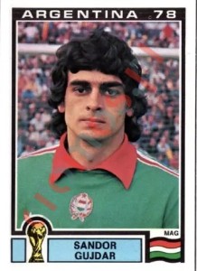 63 Sandor Gujdar – FIFA World Cup Argentina 1978 Panini