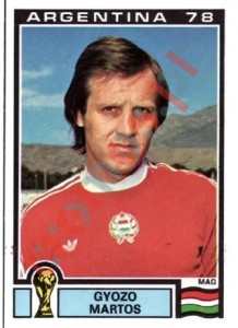 64 Gyozo Martos – FIFA World Cup Argentina 1978 Panini