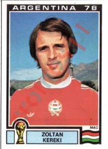 66 Zoltan Kereki – FIFA World Cup Argentina 1978 Panini