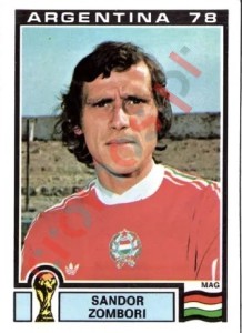 71 Sandor Zombori – FIFA World Cup Argentina 1978 Panini