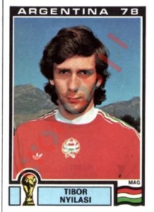 72 Tibor Nyilasi – FIFA World Cup Argentina 1978 Panini