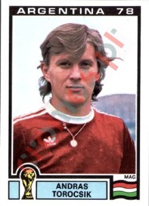 76 Andras Torocsik – FIFA World Cup Argentina 1978 Panini