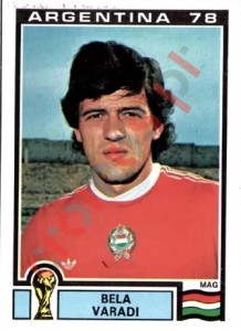 77 Bela Varadi – FIFA World Cup Argentina 1978 Panini