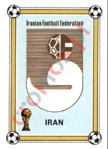 277 Iran Federation – FIFA World Cup Argentina 1978 Panini