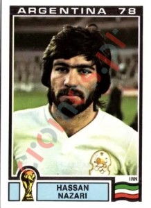 280 Hassan Nazari – FIFA World Cup Argentina 1978 Panini