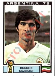 282 Hossein Kazerani – FIFA World Cup Argentina 1978 Panini