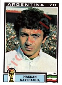 284 Hassan Nayebagha – FIFA World Cup Argentina 1978 Panini