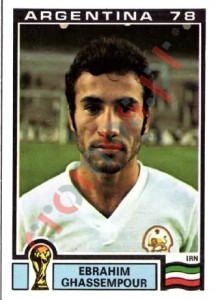 285 Ebrahim Ghassempour – FIFA World Cup Argentina 1978 Panini