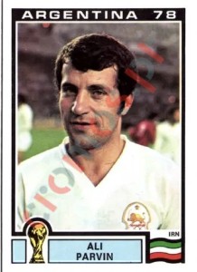 286 Ali Parvin – FIFA World Cup Argentina 1978 Panini