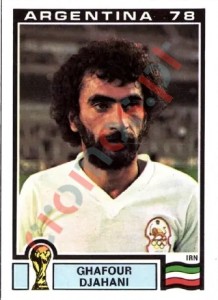 291 Ghafour Djahani – FIFA World Cup Argentina 1978 Panini