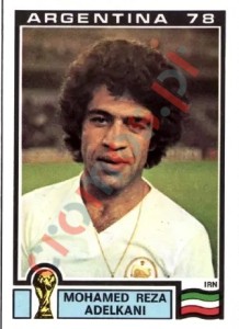 292 Mohamed Reza Adelkani – FIFA World Cup Argentina 1978 Panini