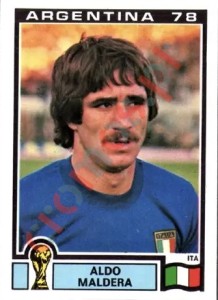 104 Aldo Maldera – FIFA World Cup Argentina 1978 Panini