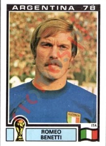 106 Romeo Benetti – FIFA World Cup Argentina 1978 Panini